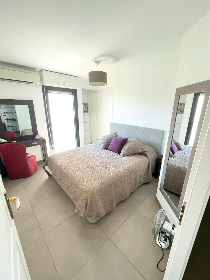 Grand 3 Pieces Avec Terrasse Vue Mer Tout Confort Beausoleil Kültér fotó
